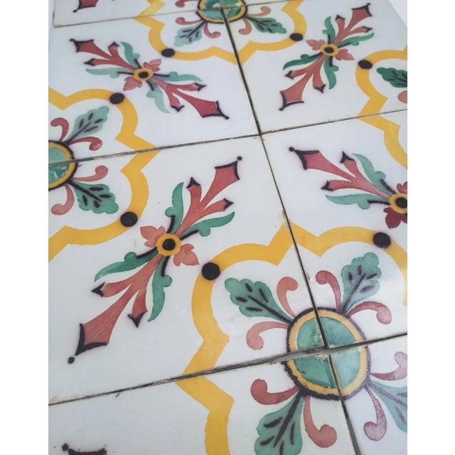 Antique French Ceramic Tile by Devres, 1920s For Sale - Image 4 of 12