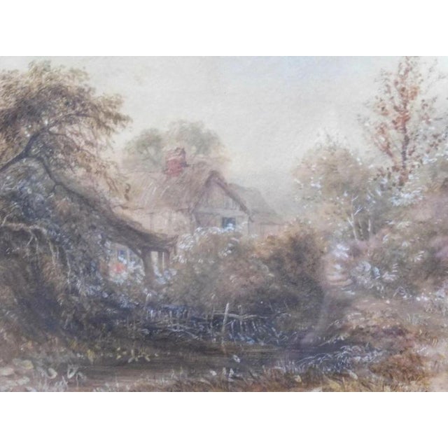 Charles Sharpe, Llanthony, Monmouthshire, 1848, Watercolor on Paper, Framed For Sale - Image 10 of 14