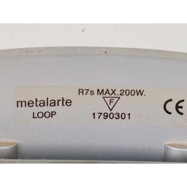 Loop Sconce by Alex Hochstrasser for Metalarte, 1990s For Sale - Image 13 of 14