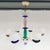 Italian Murano Glass Chandelier, 1960s For Sale - Image 9 of 18