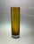 Large Amber Art Glass Vase by Tamara Aladin for Riihimäen Lasi, Finland, 1970s For Sale - Image 4 of 9