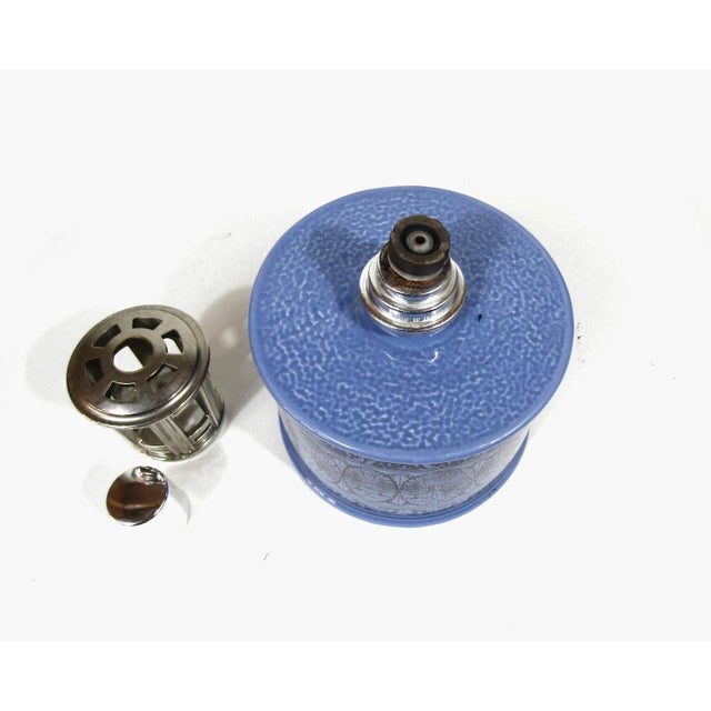 Revol for Lampe Berger French Porcelain Fragrance Lamp in Blue Floral For Sale In Austin - Image 6 of 9