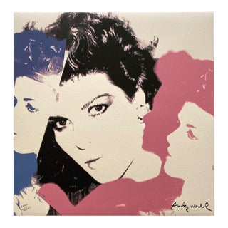 Andy Warhol Vintage 1986 Limited Edition Large Fine Art Lithograph Print " Princess Caroline of Monaco " 1983 For Sale