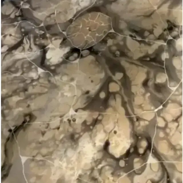 Wood Antique Gilt Wood French Style Round Center Table With Faux Marble Wood Top For Sale - Image 7 of 10