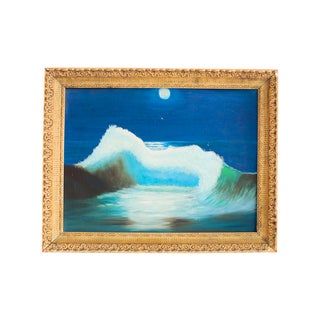 Moon at Night Painting For Sale
