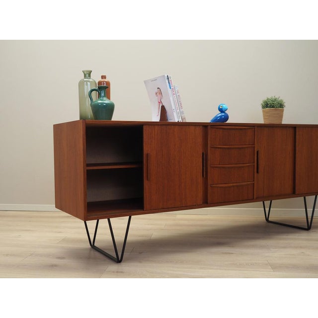 Wood Danish Teak Sideboard, 1970s For Sale - Image 7 of 18