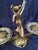 Silver Art Nouveau Silver-Plated Centrepiece with 2 Glass Inserts and Etched Motifs, 1903 For Sale - Image 8 of 9