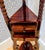 Mid 20th Century Georgian-Style Mahogany Plant Stand With Barley Twist Legs, 2 Drawers & Undershelf For Sale - Image 9 of 12