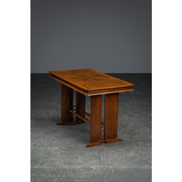 Belgian Art Deco Side Table, 1940s For Sale - Image 3 of 12