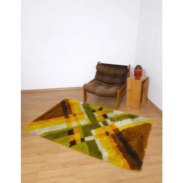 Vintage Dutch Rug, 1970s, in Very Good conditions. Designed 1970 to 1979 This piece has an attribution mark, I am sure...