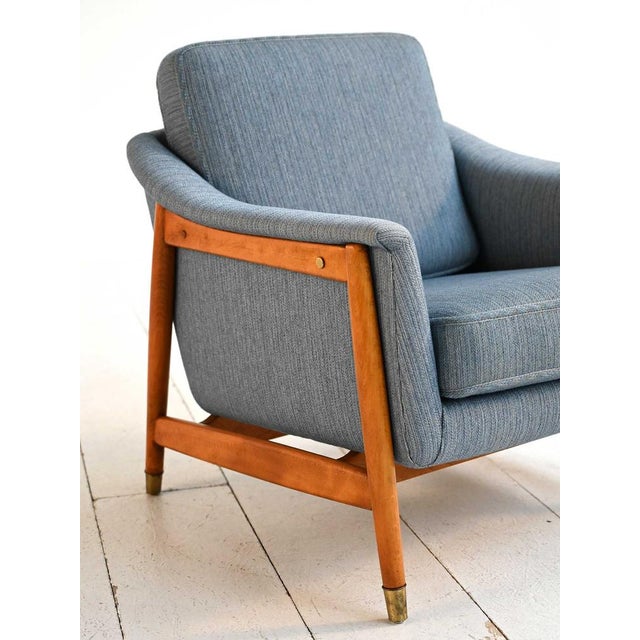 1960s Scania Armchair from Folke Ohlsson, 1960s For Sale - Image 5 of 9