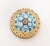 Yellow Collection of Seven Collection of Murano and French Millefiori Glass Paperweights For Sale - Image 8 of 16