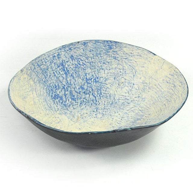 Sculptural Decorative Pottery Bowl by Joanna Wysocka, 2010s For Sale - Image 4 of 9