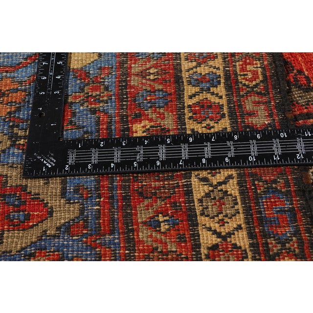 Textile Late 19th Century Persian Sultanabad Rug, 15'06 X 18'03 For Sale - Image 7 of 11