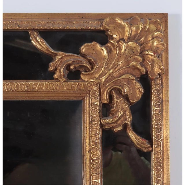 A fabulous and very hard to find Friedman Brothers Spanish Baroque style mirror. The mirror applies a modern twist to the...
