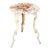 Petite French Cast Iron Rustic Garden Table For Sale