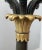 French Empire Bronze Dore Candelabrum Featuring a Gilt Flame Finial; Possibly Thornier For Sale - Image 4 of 9