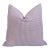 Rose Pink Ultra Soft Plush Feather/Down Pillow 18” Square For Sale