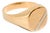 Signet Ring in Gold For Sale