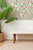 Pink Hydrangea Blooms Floral Grasscloth Wallpaper by House Party | Gatsby Pink | 8 Yards For Sale - Image 8 of 8