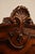 Baroque Style King Size Mahogany High Back Carved Bed Frame For Sale - Image 13 of 18