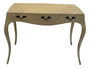 French Directoire Style Lacquered Parchment Writing Desk