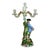 Pair 21" Meissen Style Figural & Floral Porcelain Candelabras C1890 For Sale - Image 18 of 18
