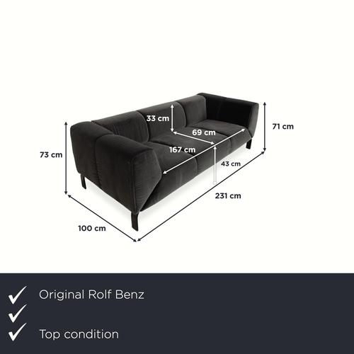 with the Rolf Benz 323, you're bringing an absolute masterpiece of German furniture design into your living room, a piece...