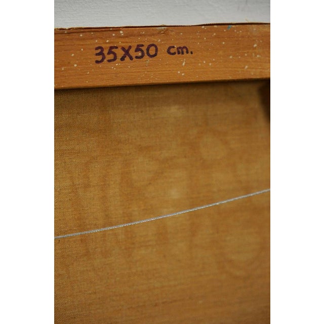 Dick Zwier, Abstract Composition, Oil Painting For Sale - Image 10 of 15