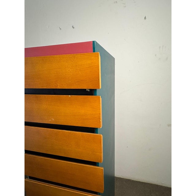 Postmodern Postmodern Chest of Drawers, 1990s For Sale - Image 3 of 11