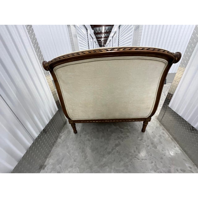 Gorgeous Antique Louis XVI French Daybed Sofa Settee For Sale - Image 13 of 14
