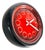 Vintage Space Age Fat Lava Ceramic Wall Clock from Kienzle, 1970s For Sale