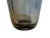 Striking Large Mid Century Modern Smoked Art Glass Vase For Sale - Image 9 of 13