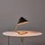 Metal 1950s Erik Warna 'Gk14' Black and Brass Perforated Shade Table Lamp For Sale - Image 7 of 18