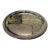 Vintage Sheridan Round Silverplate Tray For Sale