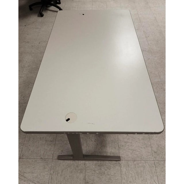 Wood Mid-Century Modern Herman Miller Action Office Table For Sale - Image 7 of 13