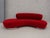 Vladimir Kagan for Directional (Attributed) Serpentine Cloud Sofa, Model 4891-J, 1980s For Sale - Image 11 of 14