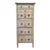 Country Style Tall and Slim Chest of Drawers For Sale