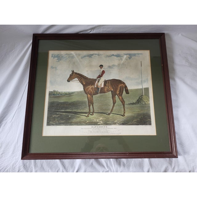 John Frederick Herring Sr, The Winner of the Derby Stakes at Epsom, 1833, Engraving For Sale - Image 9 of 9