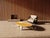 Ludwika Oval Center Table in Wood Abstract Print by Hommés Studio For Sale - Image 4 of 5