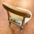 Elegant and richly detailed, this vintage vanity chair—sometimes referred to as a petite slipper or boudoir chair—combines...