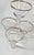 Gold Rimmed Hollywood Regency Crystal Goblets- Set of Four For Sale - Image 13 of 16