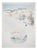René Leverd, Sledding at Sunset in Lagnau, Watercolor For Sale
