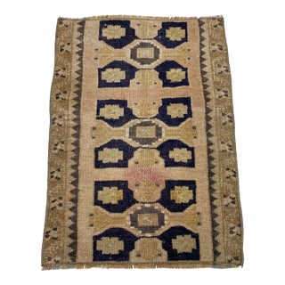 Mid 20th Century Oushak Turkish Handknotted Wool Rug For Sale