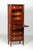Very narrow antique secretary in the shape of a chiffoniere paris mahogany late 18th century dimensions: h x w x d: 140 x...