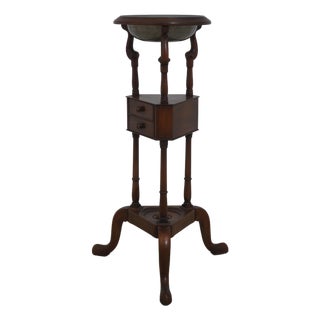 1950s Kittinger Colonial Williamsburg Cw-5 Mahogany Basin Stand For Sale