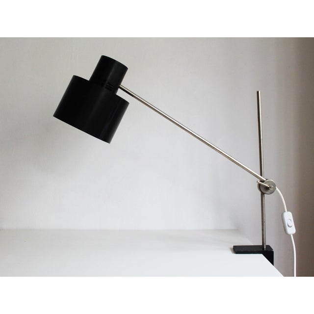 Commissar Table Lamp by Jan Suchan Elektrosvit Nové Zámky, Former Czechoslovakia, 1968 For Sale - Image 12 of 15