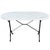 Traditional Early 20th Century French Marble Top Capsule Shape Bistro Table For Sale - Image 3 of 11