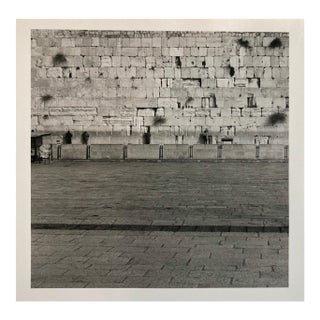 Mikael LevinJerusalem, Israel Western Wall Ed of 5 Vintage Silver gelatin Photograph Print, 2000 For Sale