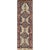 ACTUAL SIZE: 3’1″ x 14’2″ PRIMARY COLOR: Ivory / Blue AGE: Antique ORIGIN: Turkey MATERIALS: Wool FOUNDATION: Cotton...